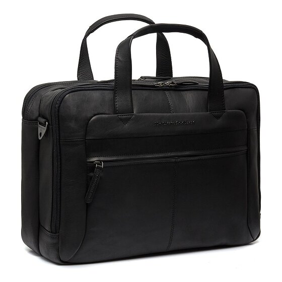 The Chesterfield Brand Wax Pull Up Briefcase Leather 44 cm Laptop compartment