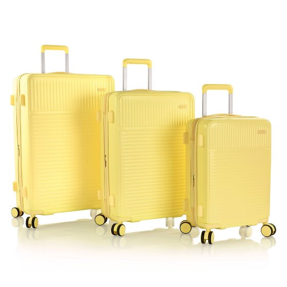 Heys Pastel 4 wheels Suitcase set 3-piece with expansion pleat