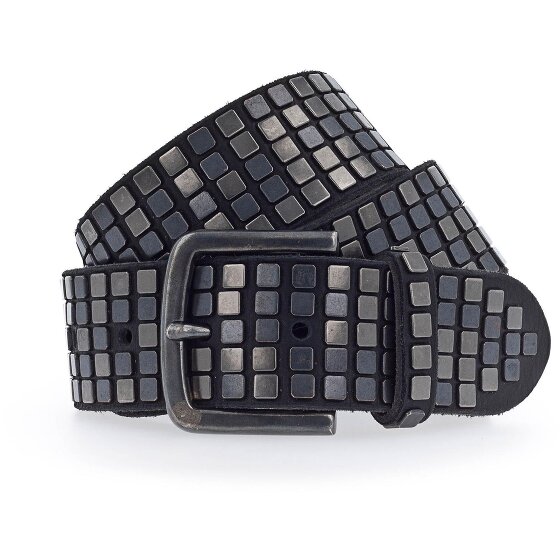 b.belt Quinn studded belt leather
