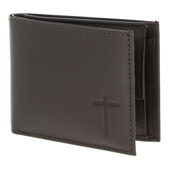 oxmox Leather Wallet RFID protection Genuine Leather 11 cm