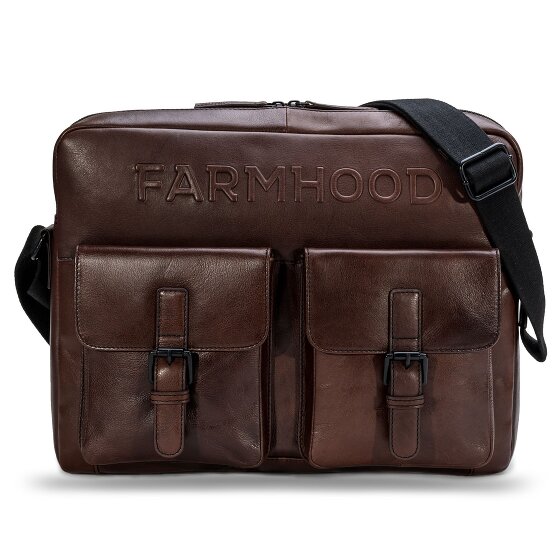 Farmhood Memphis Briefcases Messenger Leather 38 cm Laptop compartment