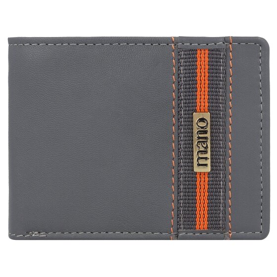 mano Don Leonardo wallet RFID leather 10 cm