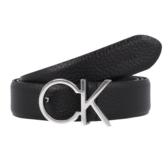 Calvin Klein CK Logo Belt Leather