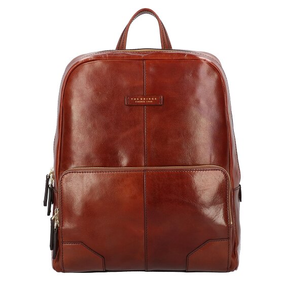 The Bridge Vespucci backpack leather 41 cm laptop compartment