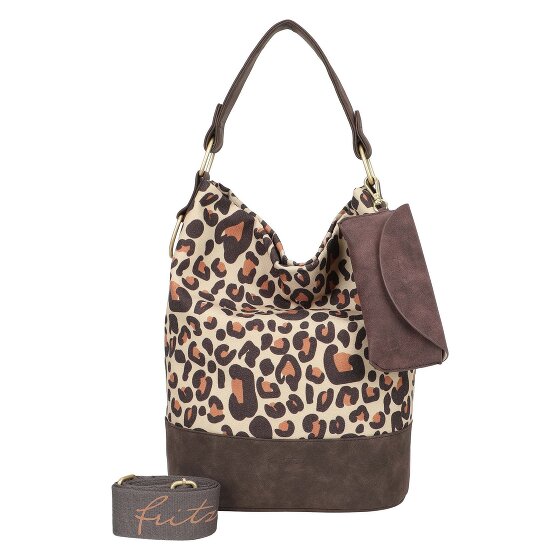 Fritzi aus Preußen Izzy07 Limited Leo Camel Shoulder Bag 25 cm