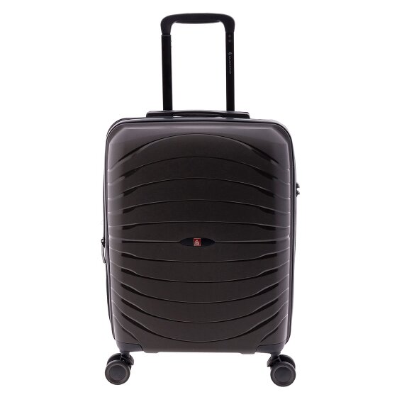 Gladiator 3400 4 wheels Cabin trolley 55 cm with expansion pleat