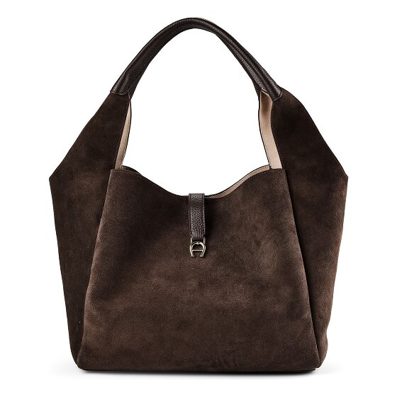 Aigner Zaira Shoulder Bag Genuine Leather 33 cm