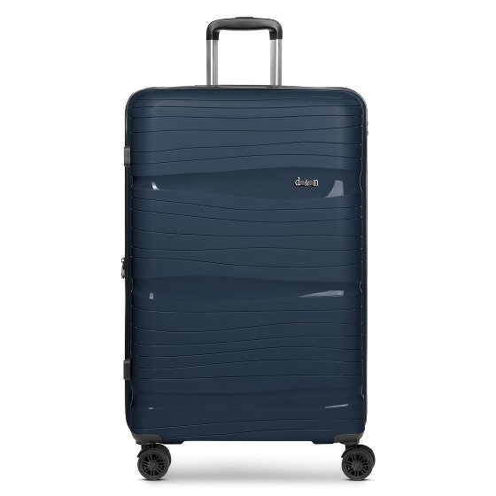 d&n Travel Line 4300-Plus 4 wheels Trolley L 76 cm with expansion pleat
