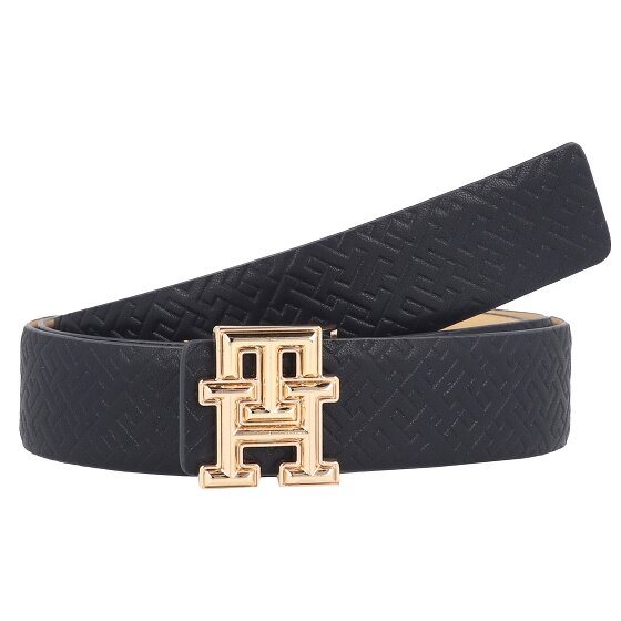 Tommy Hilfiger TH Logo Bombe REV 3.0 Reversible belt Leather