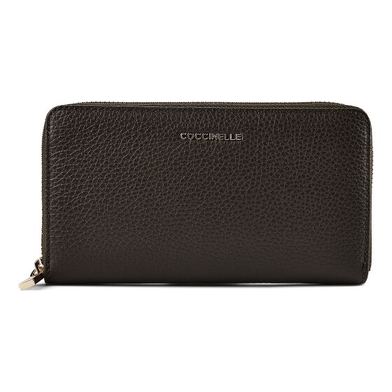 Coccinelle Metallic Soft Wallet Genuine Leather 10 cm