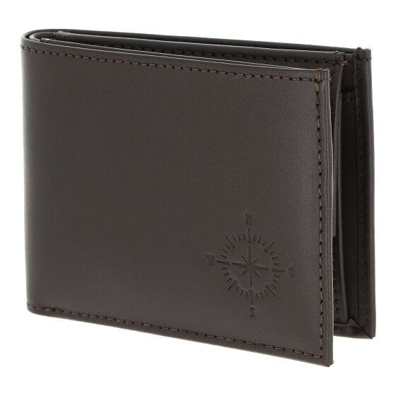 oxmox Leather Wallet RFID protection Genuine Leather 11 cm