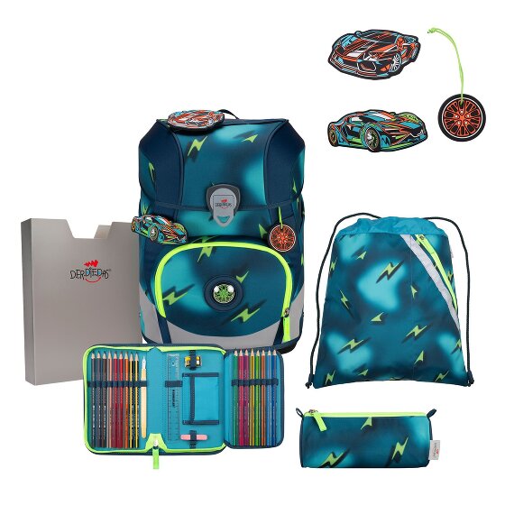 DerDieDas ErgoFlex Tiny School bag set 6-piece