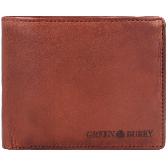 Greenburry Vintage Washed wallet leather 13 cm