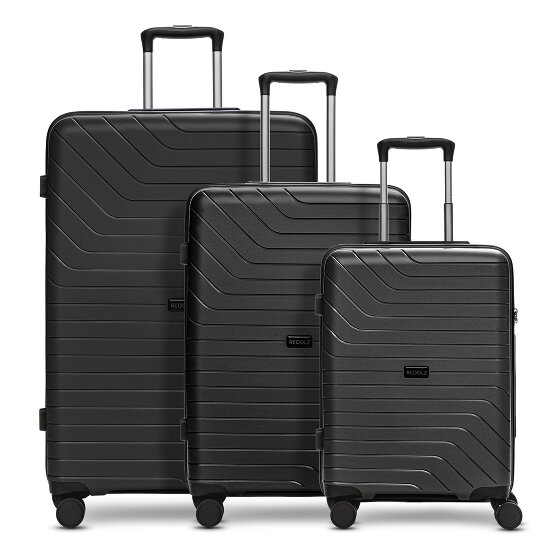 Redolz Essentials 05 3-SET 4 wheels Suitcase set 3-piece