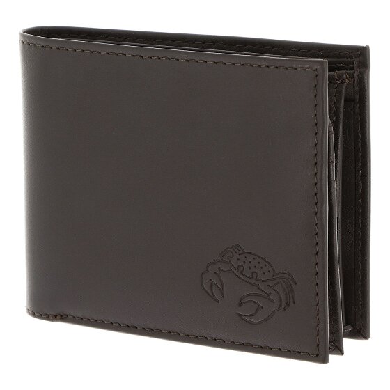 oxmox Leather Wallet RFID protection Genuine Leather 10 cm