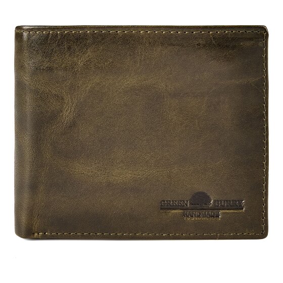 Greenburry Newport Wallet RFID protection Leather 11 cm