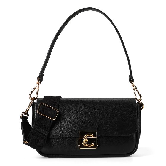 Coccinelle C-Me Lock Shoulder Bag Leather 24 cm