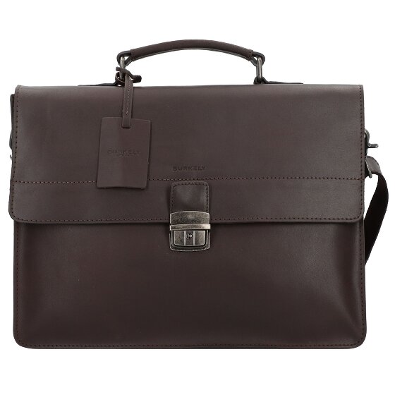 Burkely Vintage Briefcase Genuine Leather 38 cm