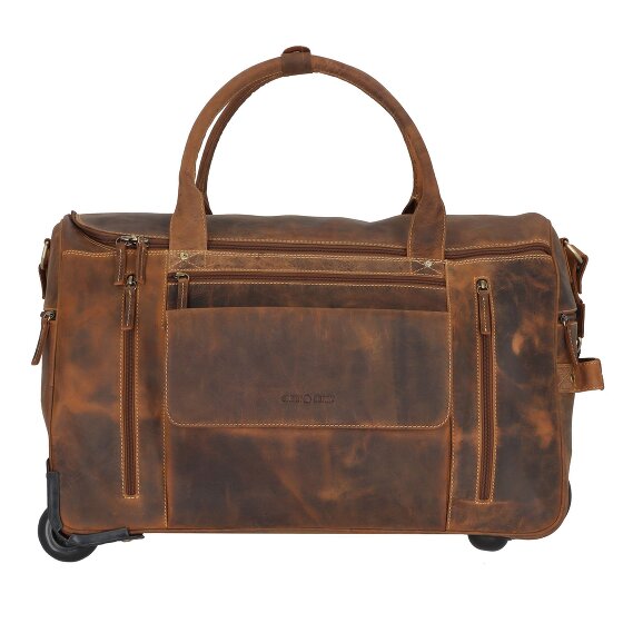 Greenburry Vintage 2 wheels Travel bag Leather 32 cm