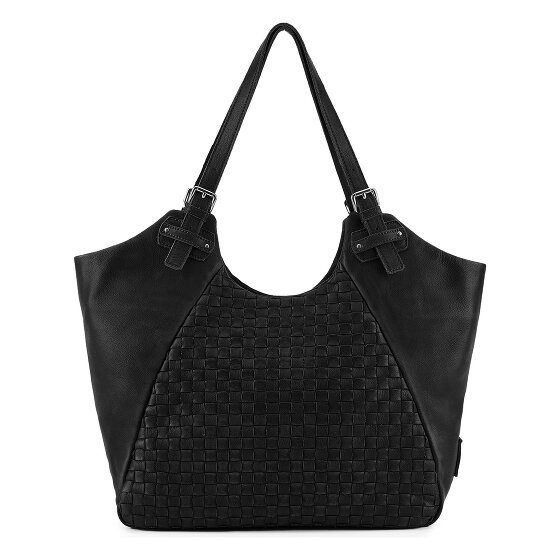 FredsBruder Calm Weave Shopper Bag Genuine Leather 45 cm
