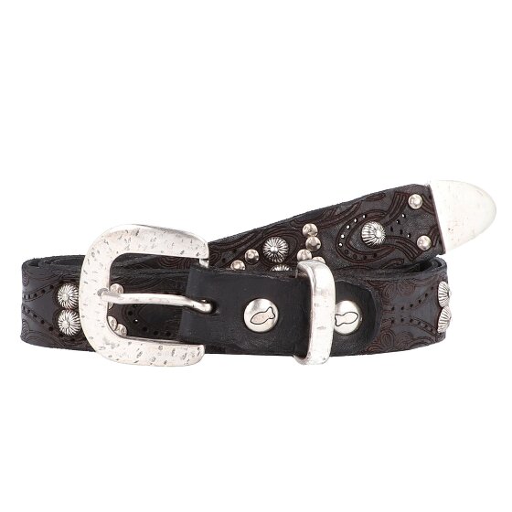 Campomaggi Studded belt leather
