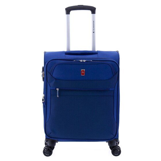 Gladiator 2000 4 wheels Cabin trolley 55 cm with expansion pleat