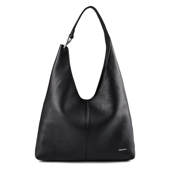 Calvin Klein Slouchy Shoulder Bag Genuine Leather 44 cm