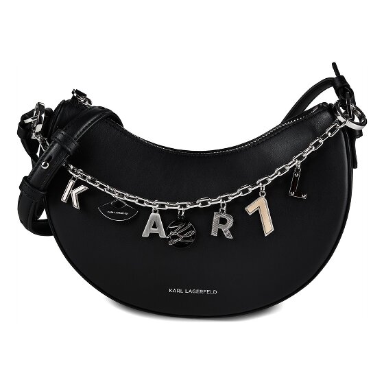 Karl Lagerfeld Autograph Shoulder bag Genuine Leather 23 cm