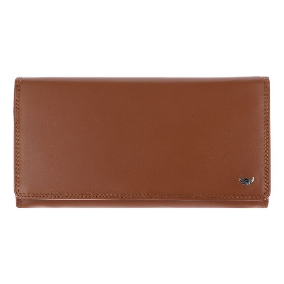 Golden Head Polo Wallet RFID protection Genuine Leather 19 cm