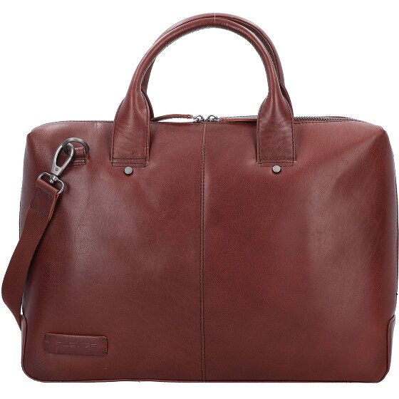 Plevier Rock Basalt Briefcase Leather 41 cm Laptop compartment