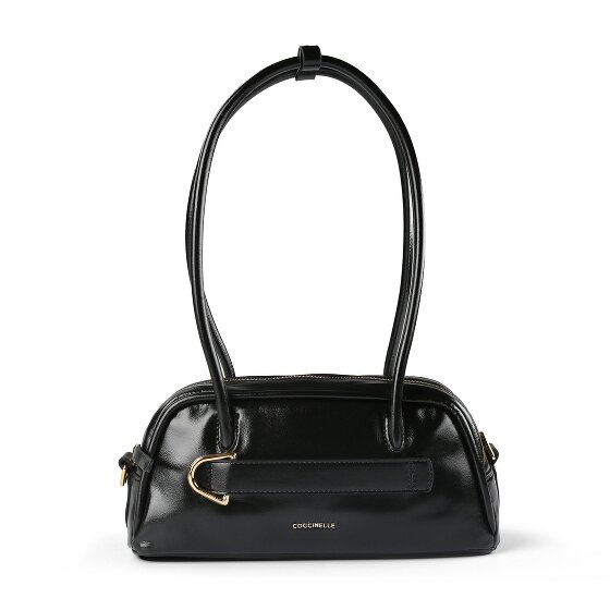 Coccinelle Paki Shiny Shoulder Bag Leather 30 cm