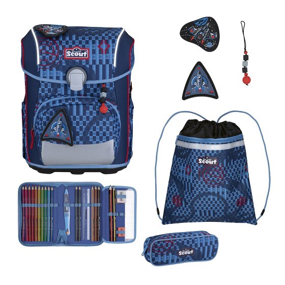 Scout Neo Exklusiv Safety Light School bag set 5-piece