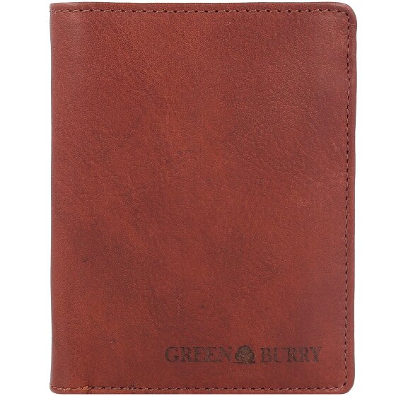 Greenburry Vintage Washed wallet leather 10 cm