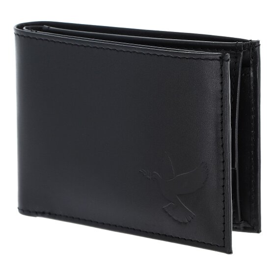 oxmox Leather Wallet RFID protection Genuine Leather 11 cm