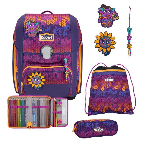 Scout Genius School Satchel Set 4pcs Superflask