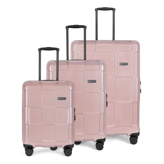 Epic Crate Reflex 4 Roll Suitcase Set 3pcs. Epic Crate Reflex 4 Roll Suitcase Set 3pcs.