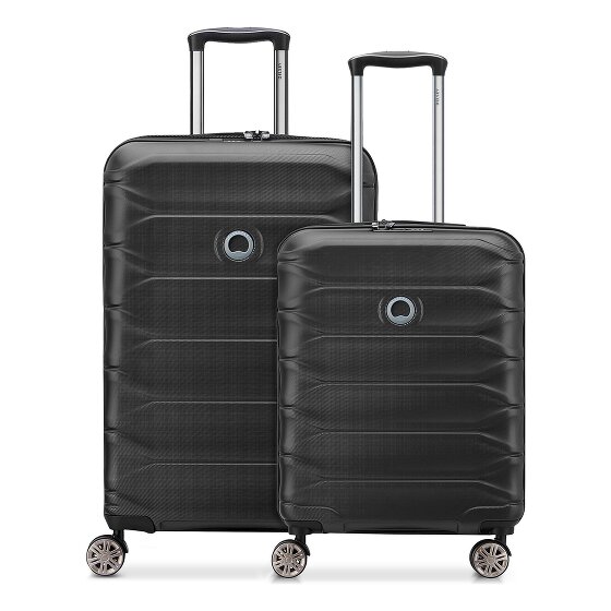 Delsey Paris Meteor 4-wheel Suitcase set S+M expandable