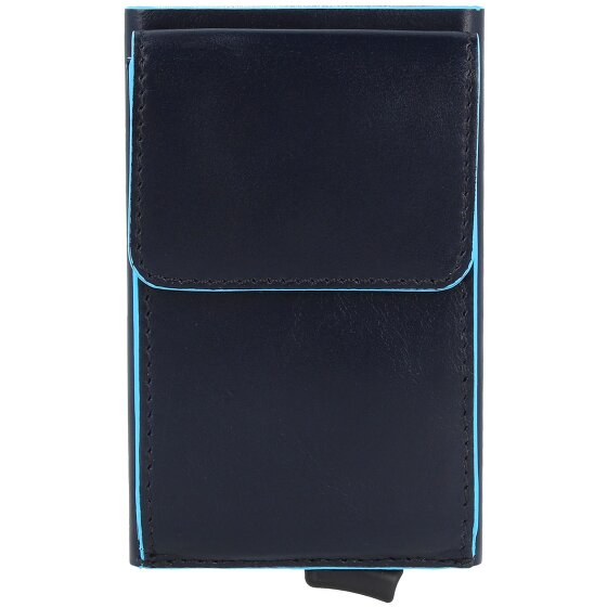 Piquadro Blue Square credit card case leather 6 cm