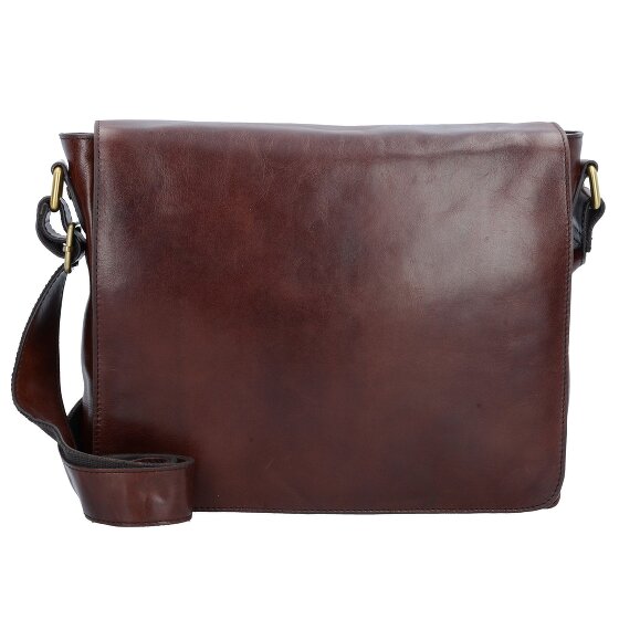 Leonhard Heyden Cambridge Messenger leather 32 cm laptop compartment