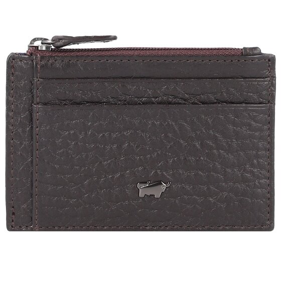 Braun Büffel Yannik Credit card case RFID protection Leather 11 cm