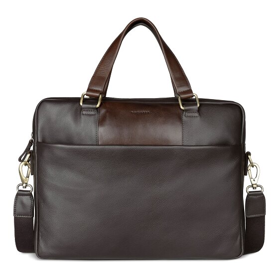 Bugatti Ryan Briefcase Genuine Leather 39 cm Laptop compartment