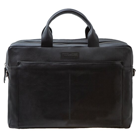 Pride and Soul Nomad briefcase leather 42 cm laptop compartment