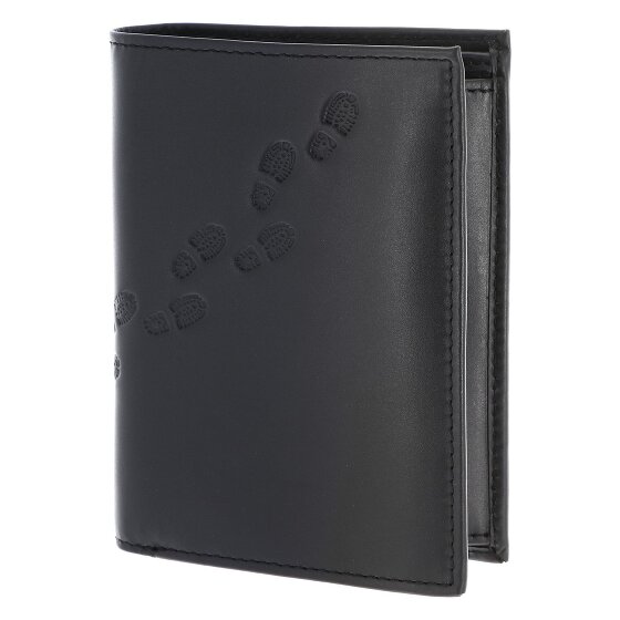 oxmox Leather Wallet RFID protection Genuine Leather 13 cm