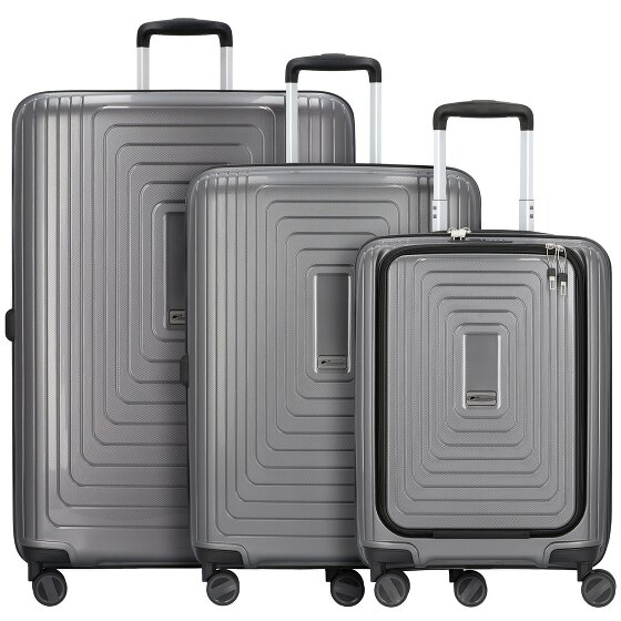 Cocoono Zurich 4 Roll Suitcase Set 3pcs.