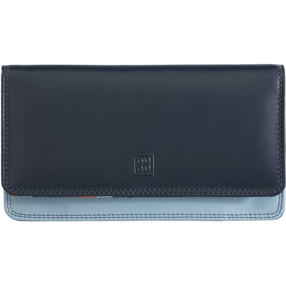 DuDu Canarie Wallet RFID protection Genuine Leather 17.5 cm