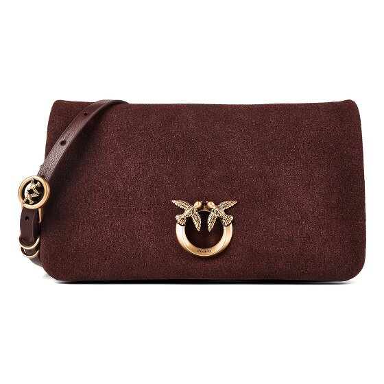 PINKO Love Soft Clutch bag Genuine Leather 20 cm