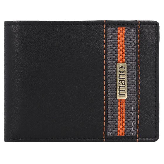 mano Don Leonardo wallet RFID leather 10 cm
