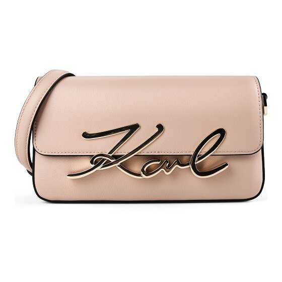 Karl Lagerfeld K/Signature 2.0 Shoulder Bag Genuine Leather 22 cm