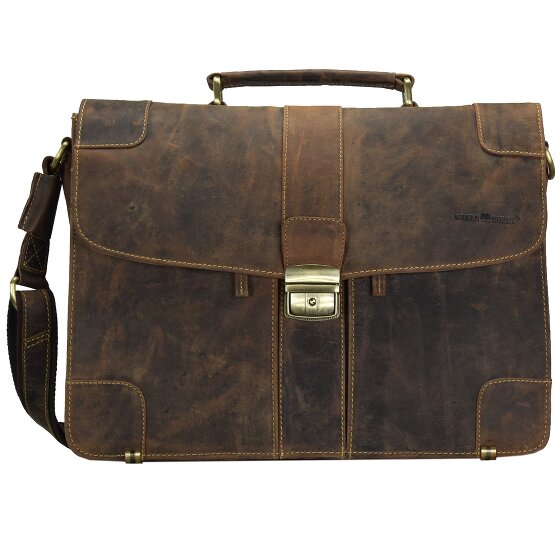 Greenburry Vintage briefcase leather 38.5 cm