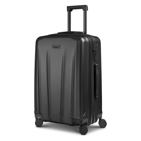 Police New York 4 wheels Trolley M 62 cm Expandable